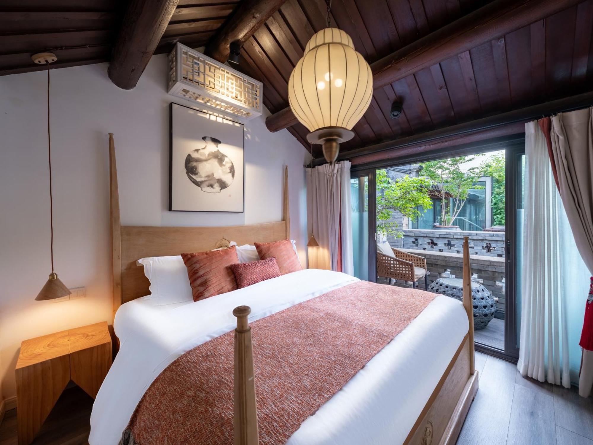 Beijing Le Zai Nan Luo Gu Xiang Wang Fu Jing Forbidden City Courtyard Hotel&Free Laundry Service&Free Coffee And Dumpling Experience Service Eksteriør bilde